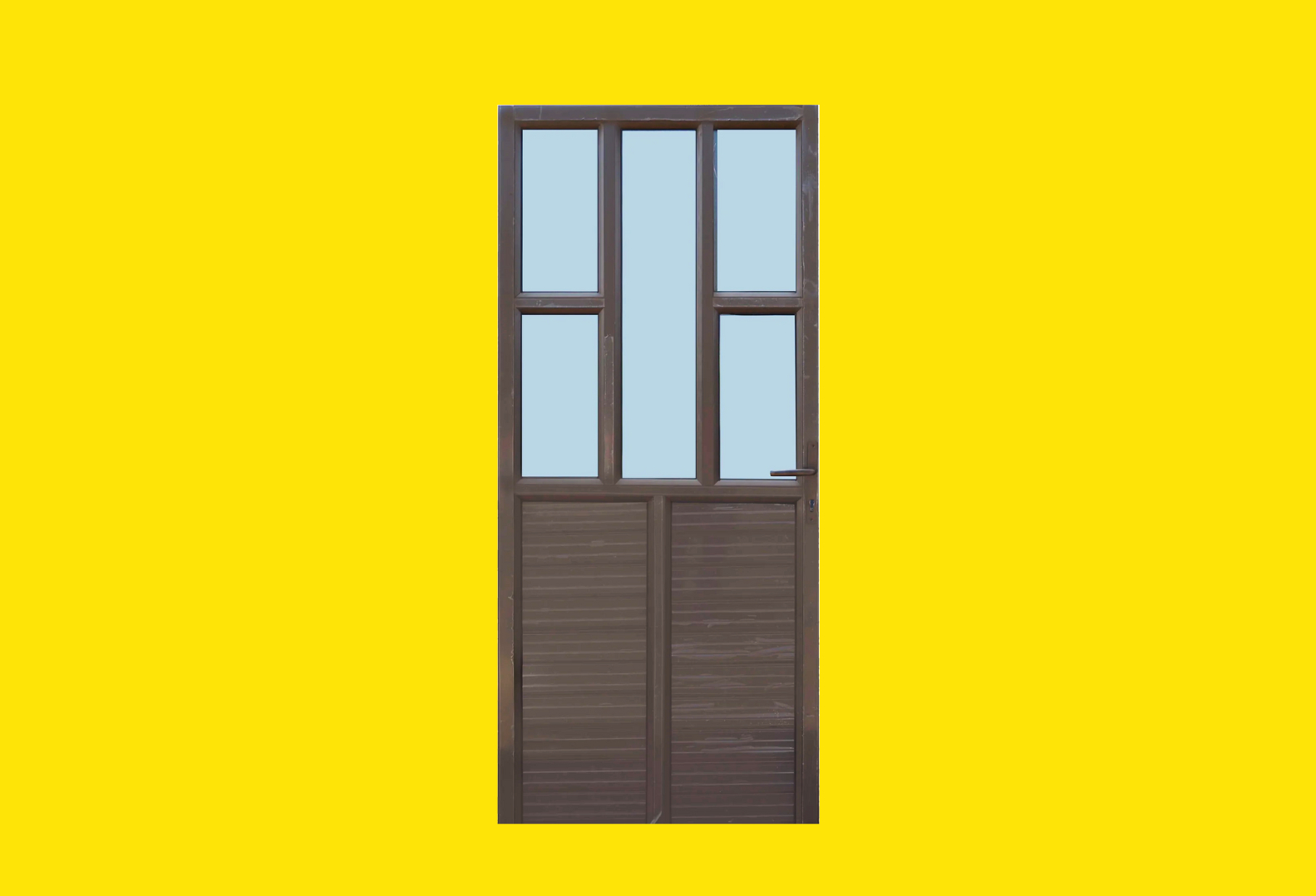 Simple Aluminium Door 5-Panel/3