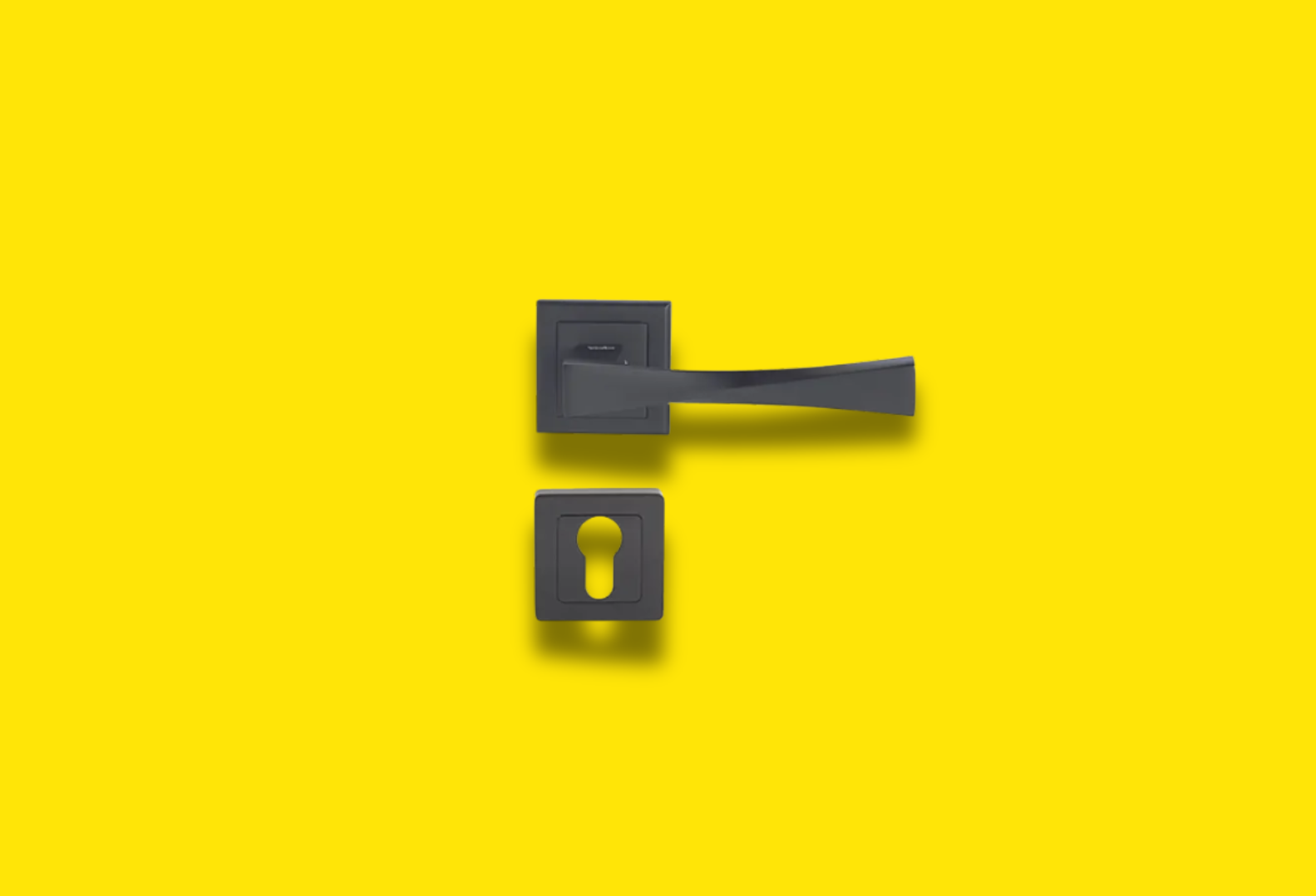 Door Handle Matt Black