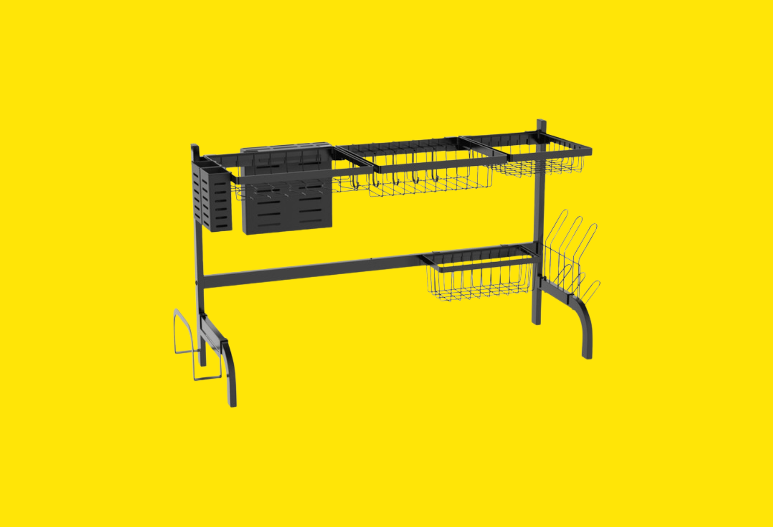 Kitchen over Sink Dish Rack