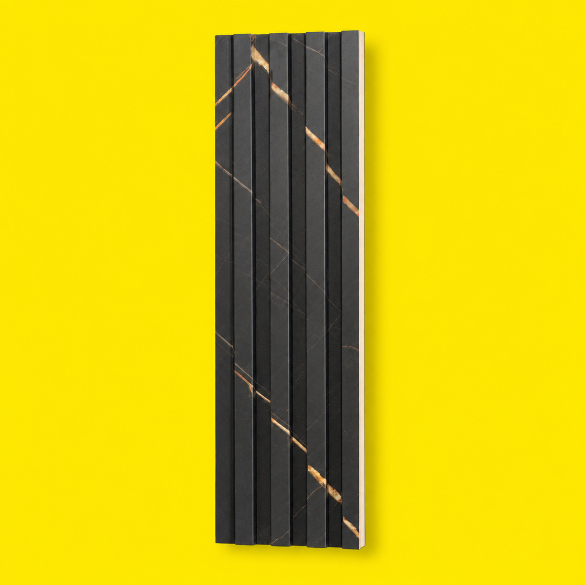 JABULANI WALL CLADDING CHARCOAL + GOLD 2400X170